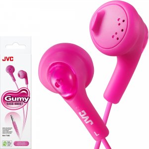 JVC HAF160P Gumy Earbuds (Pink)