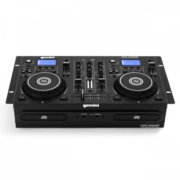 Gemini CDM-4000BT CD/Mixer Combo Player with Bluetooth Input