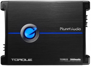 Planet Audio TR30001D 3000 Watts Max Class D Monoblock Amplifier 1-OHM Stable