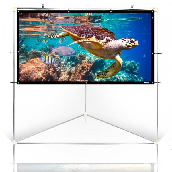 Pyle PRJTPOTS101 Portable Outdoor Projection Screen (100")
