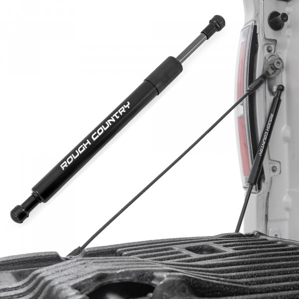 Rough Country Tailgate Assist for Ford F-150/F-250/F-350 Super Duty Truck 2WD/4WD (2015-2026) - Smooth, Safe & Controlled Tailgate Lowering