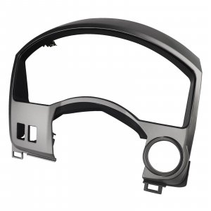 Dash Bezel for Instrument Cluster, Gauge Cover Panel 68240-7S000 Compatible with Nissan Titan Armada 2004 2005 2006 Dashboard Plastic Replacement Parts