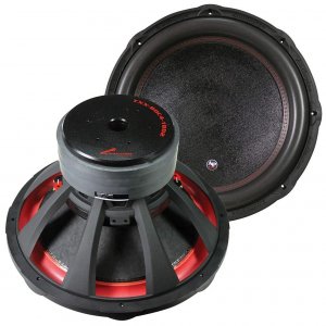 Audiopipe TXXBDC418D2 18" Woofer 3400 Watts Max  2 Ohm DVC
