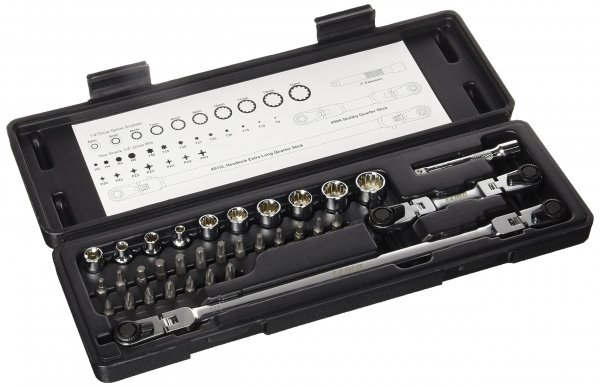 EZ RED 412SS Combo Socket Set 33 pc