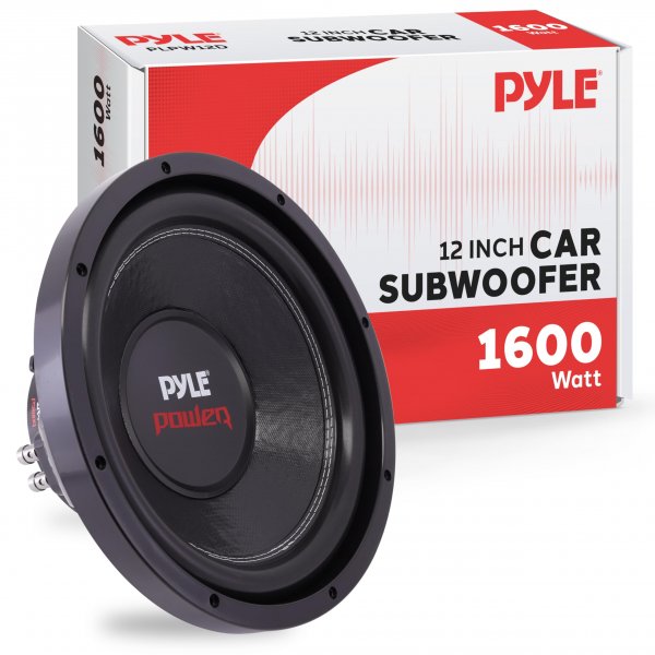 Pyle PLPW12D 12" 1600 Watt DVC Car Subwoofer