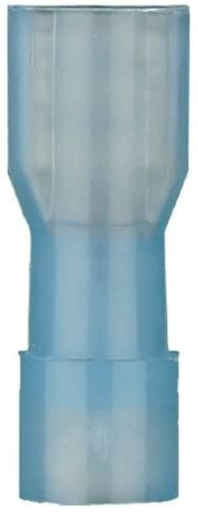 Install Bay BNFD187F Fully Insulated Nylon 16/14 Gauge .187 Female, Blue (100-Pack)