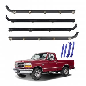 ItranMc Window Molding Sweep Felt Trim Seal for 1987-1997 Ford F150