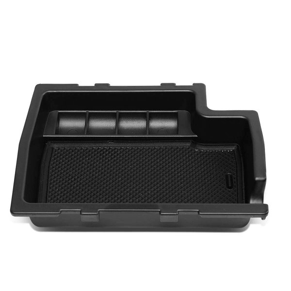 DNA MOTORING ZTL-Y-0022 Center Console Armrest Organizer Tray (for 13-17 Subaru Crosstrek), 1 Pack,Black