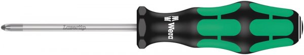 WERA 05009310001 355 PZ Screwdriver for Pozidriv Screws, PZ 1 x 80 mm