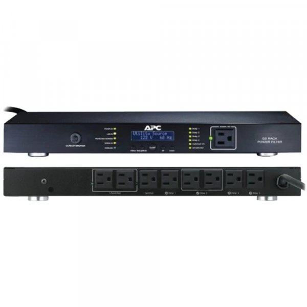 Apc G5BLK 9-Outlet G-Type 15-Amp Rack-Mountable Power Conditioner