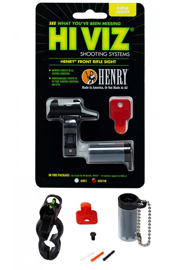 HIVIZ HHVS001M Henry .22 Magnum Front Rifle Sight  4 Colors