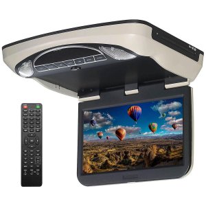 Audiovox VXMTG13 13.3" Overhead Monitor w/DVD, HDMI, IR/FM Transmitters