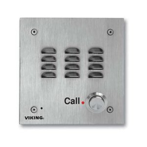 Viking Electronics E-30-IP Stainless Steel Handsfree IP Phone
