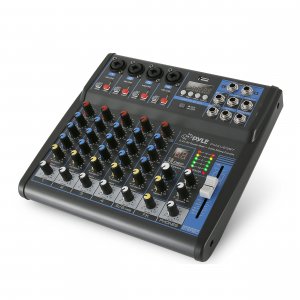 Pyle PMXU63BT 6-Channel Bluetooth Studio Mixer