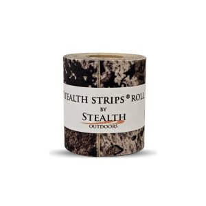 Stealth Strips® Strata Camo Silencing Tape | Self Adhesive Silencing Fabric | Great for Quieting All of Your Metal Hunting Gear and Accessories | (2.125” X 60” Roll) (Strata Camo, 2.125" Wide)