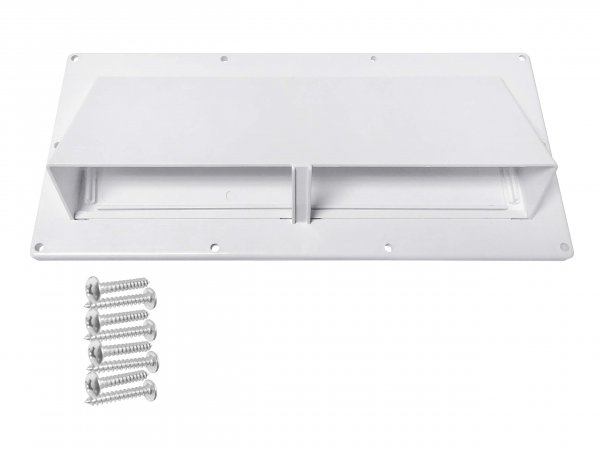 Camp'N RV Exhaust Vent Cover (White) - Perfect RV Stove Vent Cover Replacement for Trailers, Campers, Motorhomes - Easy to Install with Hardware Included