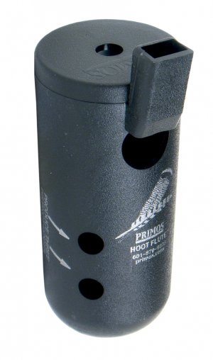 Primos Hunting Hoot Flute Owl Call, Turkey Hunting Owl Call 314, Black