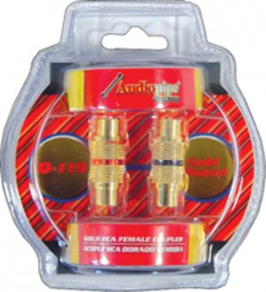 Audiopipe Q119 Female RCA Couplers