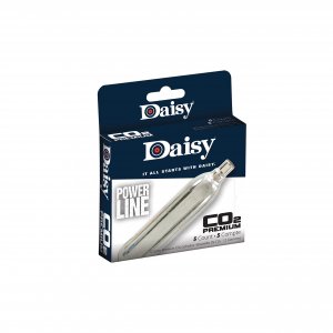 Daisy 997580611 12 Gram CO2 Cylinders (5 count)
