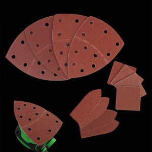 120 PCS Skil Sander Sandpaper 60/120/180/240 Grit with Holes Hook and Loop