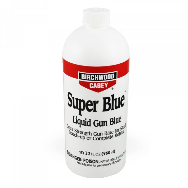 Birchwood Casey BC13432 Super Blue Liquid Gun Blue, 32 ounce (quart)