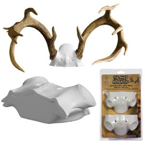Shed Spreader by Illusion | Replica Skull Cap for DIY Taxidermy | Deer Antler Mounting Skull Plate | DIY Antler Mounting