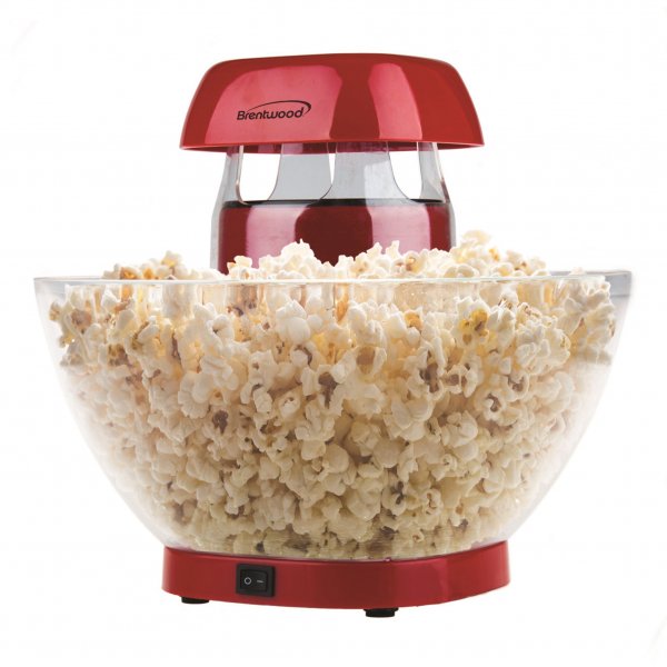 Brentwood Appliances PC-490R Jumbo 24-Cup Hot-Air Popcorn Maker