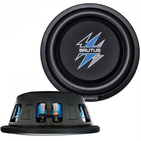 Hifonics BXS8D4 8" Brutus Series Shallow Subwoofer  400W Max 4 Ohm DVC