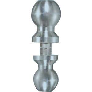 Trimax TDBC22516 Double Ball Hitch, 2& 2-5/6