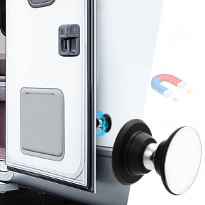 Acostop RV Magnetic Door Catch with Adhesives Screws, 1 Pack