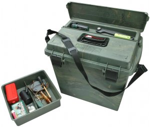 MTM SPUD709 Sportsmens Plus Utility Dry Box Oring Sealed 19X13X15.1In Wild Camo