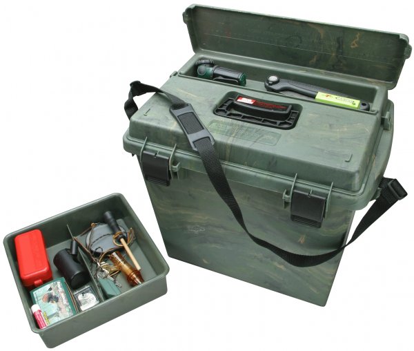 MTM SPUD709 Sportsmens Plus Utility Dry Box Oring Sealed 19X13X15.1In Wild Camo