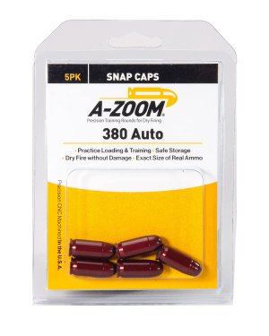 A-Zoom 15113 380 ACP Snap Cap 5Pk