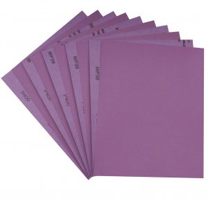 Sandpaper 400 Grit,Wet Dry Sanding Sheets,High Performance White Fused Alumina Abrasive Sand Paper for Wood Furniture Finishing,Metal Grinding,Automotive Polishing,9 x 11 Inch,10-Pack