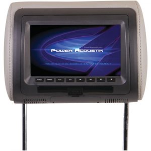 Power Acoustik HDVD71CC 7" Headrest Monitor w/ DVD Player