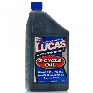 Lucas Oil 10110LUCAS Semi-Synthetic 2Cycle Oil 1 Quart