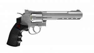 Crosman CRVL357S Sr357 (Silver)Co2 Powered Full Metal Air Revolver