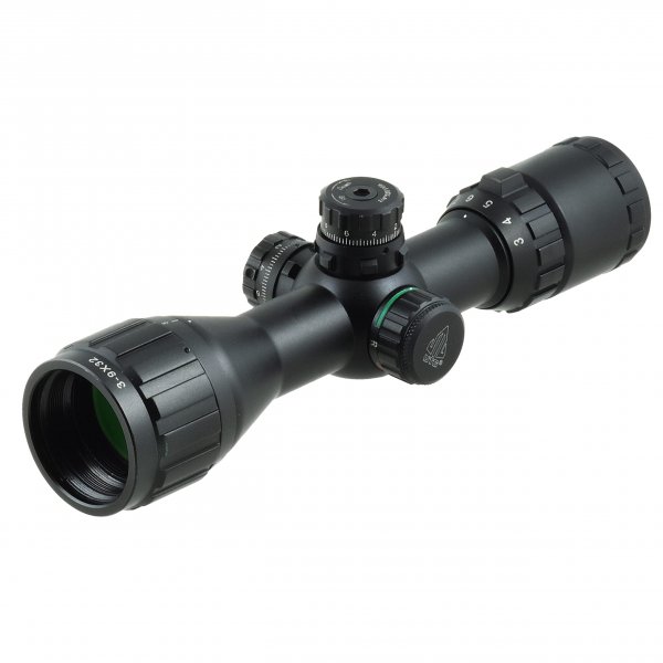 UTG SCPM392AOLWQ 3-932 36-color Mil-dot Riflescope with QD Rings