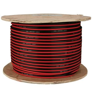 Install Bay SWRB18500 Red/Black Paired Primary Speaker Wire, 500' Coil (18ga)