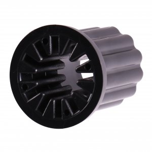 Allen Company Universal Broadhead Wrench for 3, 4, and 5-Blade Heads - Multi-Groove Opening - Archery Accessories for Repair and Maintenance - Black
