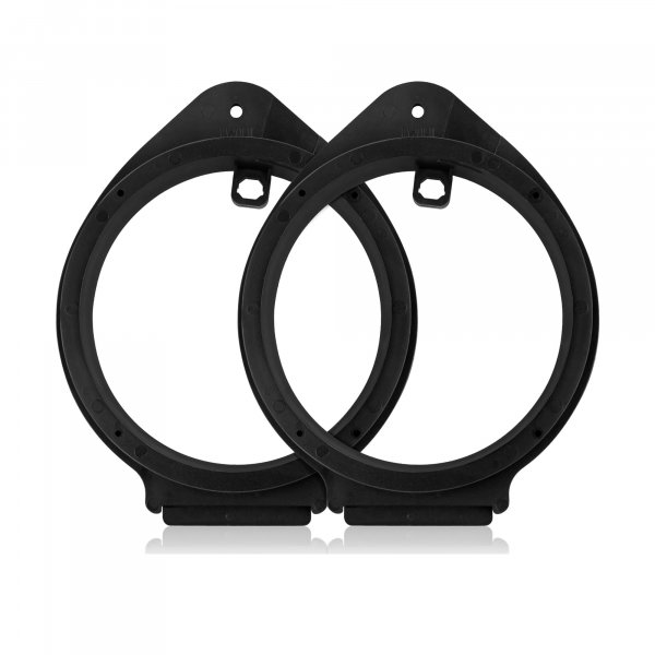 RED WOLF Front/Rear Door 6.5" Inch Aftermarket Speaker Update Install Speaker Adapter Bracket Spacers for Chevrolet 2006-2021, GMC 2006-2020, Some Cadillac, Buick, Pontiac