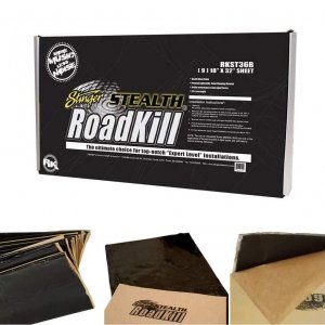 Roadkill RKST36B Stealth Black Bulk Pack 36 sq. ft.