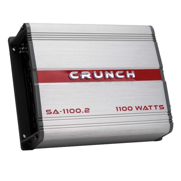 Crunch SA11002 2 Channel Amplifier, 1100 Watts