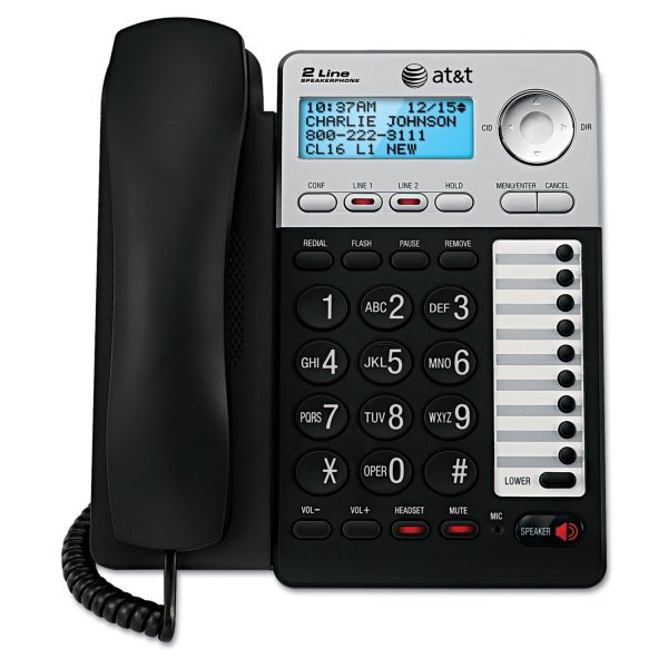 AT&T ATML17929 2 line Speakerphone