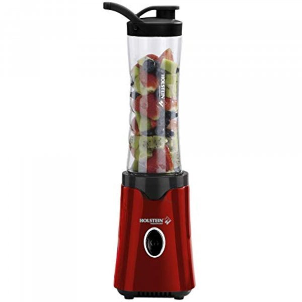 Holstein Housewares HH0914902RM Personal Blender Metallic Red