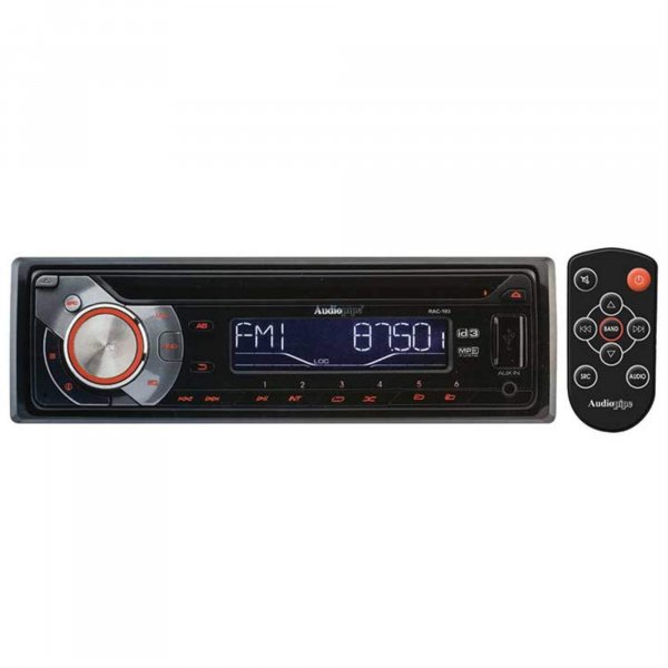 Audiopipe RAC103 AM/FM/CD/USB with Remote & sub out