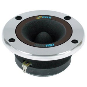 Pyle PDBT19 3.75'' 300 Watt Aluminum Bullet Titanium Horn Tweeter pair