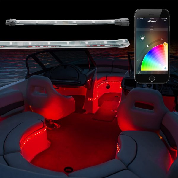 XKGlow XKBOATPRO Boat PRO App Kit - 16 Piece Kit