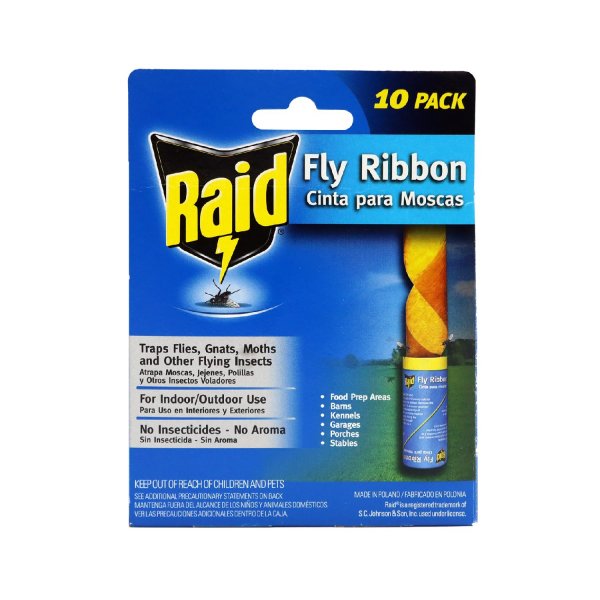 RAID FR10B-RAID Fly Ribbon, 10 pk