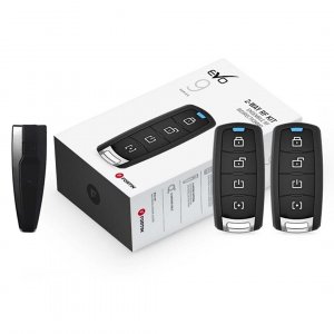 Fortin RFK942 2-Way RF Kit 6000 FT Range, (2) 4-Button LED Remotes